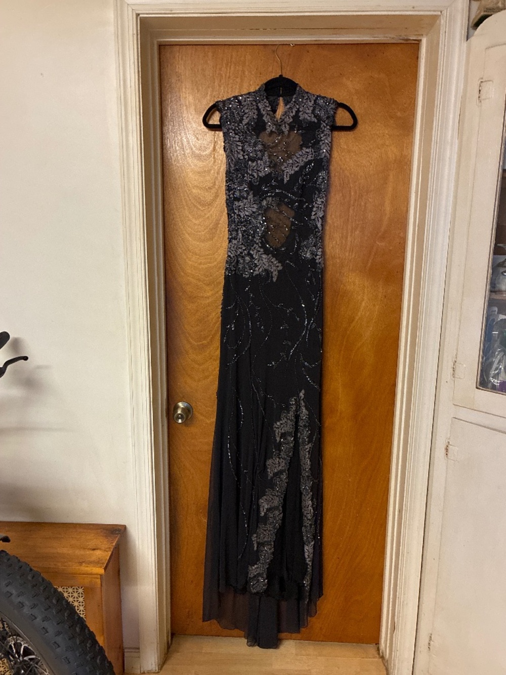 Mac Duggal Prom Evening Embellish Sequence/Beading Gown